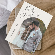 Imagem de Natal de Arch de Arco de Script Simples