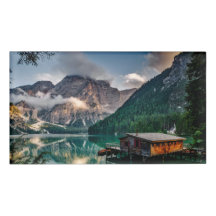 Imagem de Paisagem do Lago de Montanhas Italianas
