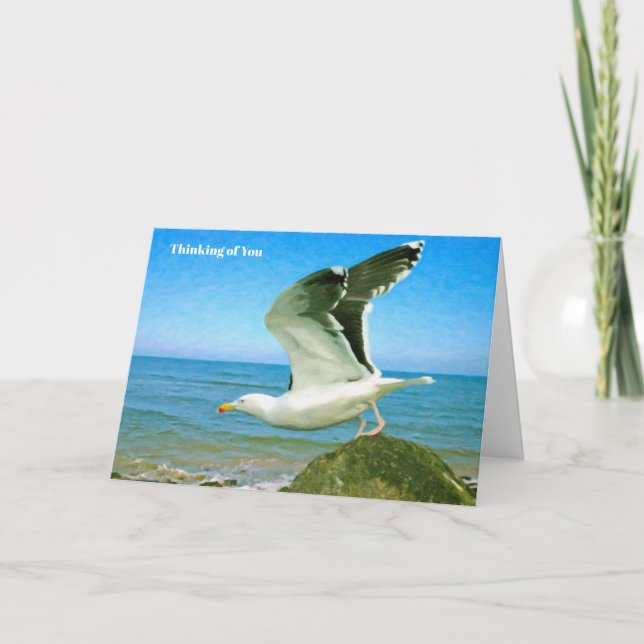 Imagem de pássaro para obter o cartão (Frente)