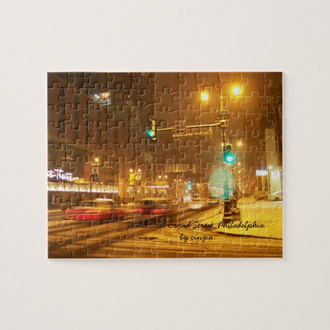 Imagem de quebra-cabeça de inverno (Horizontal)