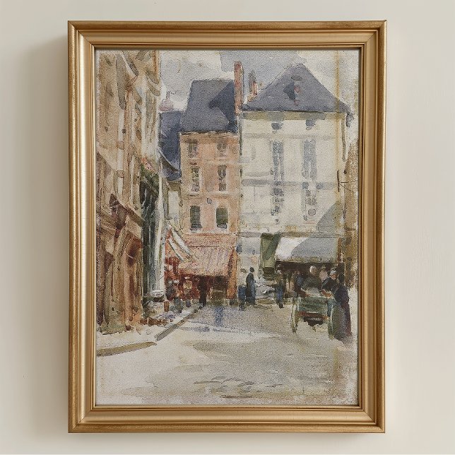 Imagem de rua vintage para impressão (Criador carregado)