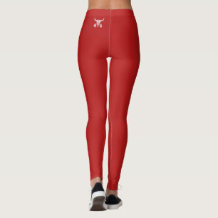 Imagem de trás das leggings do Red Ghost Dance Buf