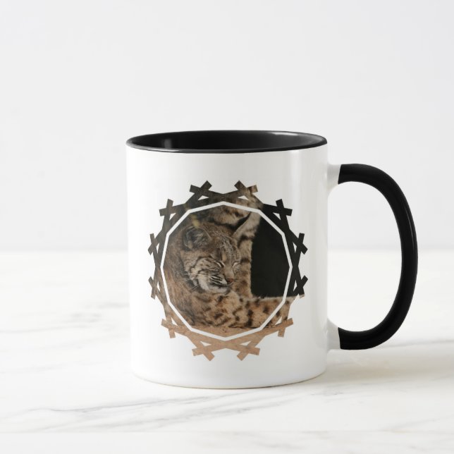 Imagem de uma caneca de café do lince (Direita)