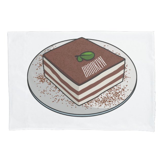 Imagem do desenho do bolo Tiramisu (Frente)