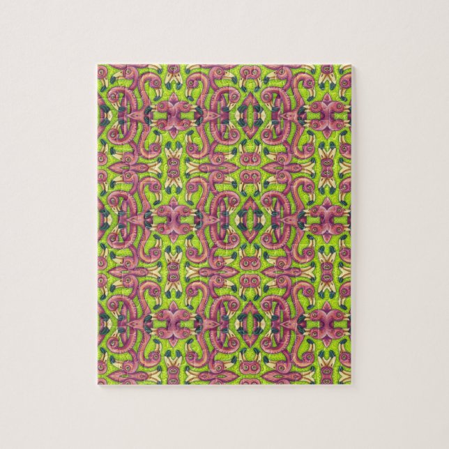 Imagem do Espelho do QUEBRA-CABEÇA FLAMINGO PINK P (Vertical)