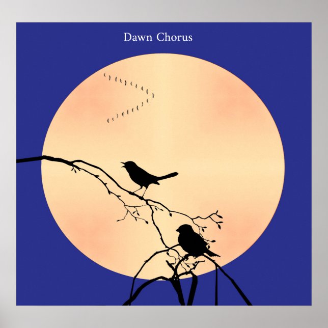 Imagem do nascer do sol para Poster (Frente)