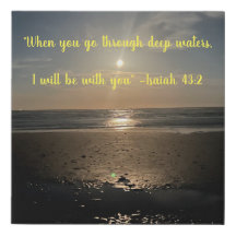 Imagem do Oceano com Escritura