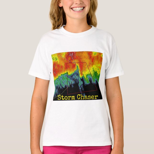 Imagem do radar do caçador da tempestade (Frente)