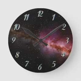 Imagem do relógio de parede do universo