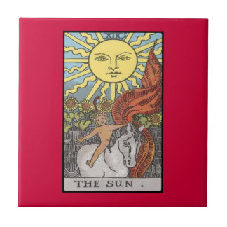 Imagem do tarot do cartão de The Sun