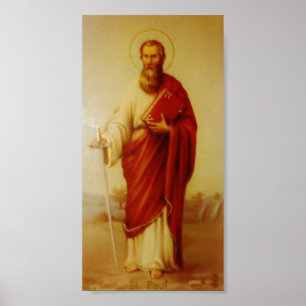 Imagem do vintage do poster de Saint Paul do