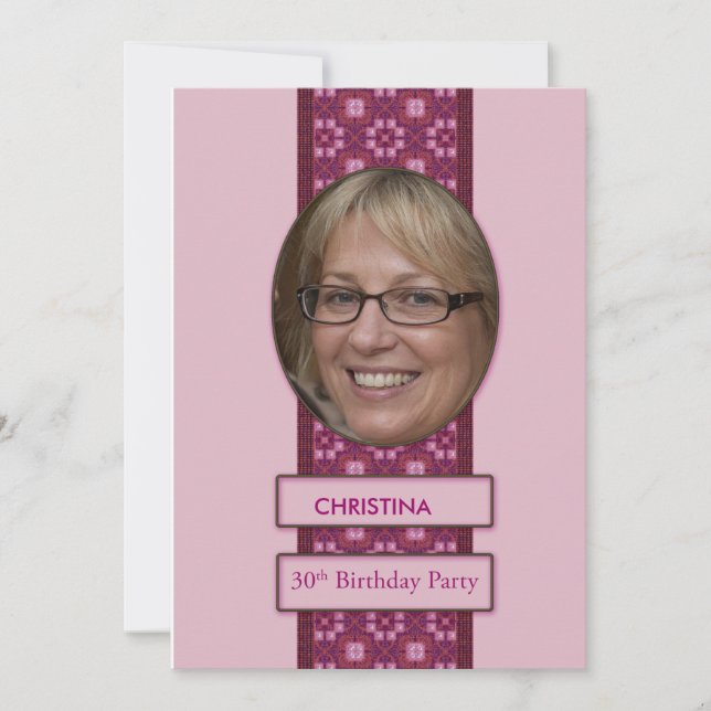 Imagem e nome do Convite de festas aniversário de  (Frente)