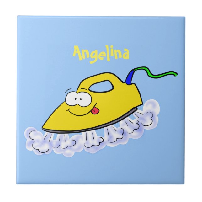 Imagem engraçada da lavanderia de ferro (Frente)