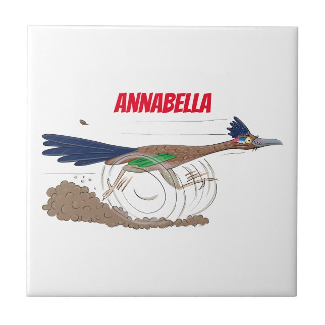 Imagem engraçada de desenho animado de pássaros (Frente)