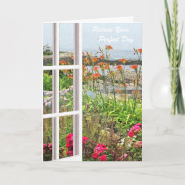 Imagem Floral do Cartão de Aniversário no seu Dia