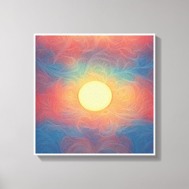 Imagem impressa na canvas para cores bonitas, 1 (Frente)