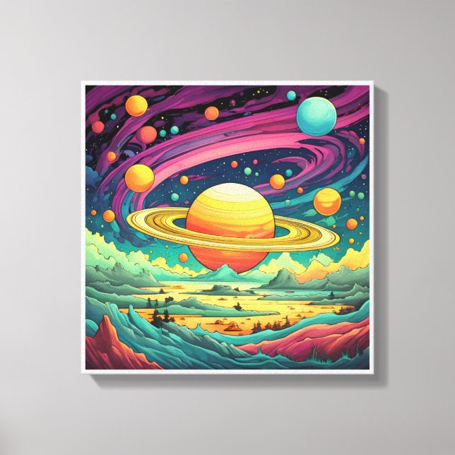 Imagem impressa na canvas para cores bonitas, 193 (Frente)