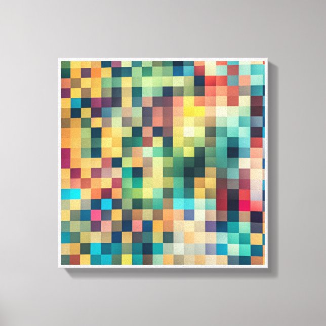 Imagem impressa na canvas para cores bonitas, 29 (Frente)