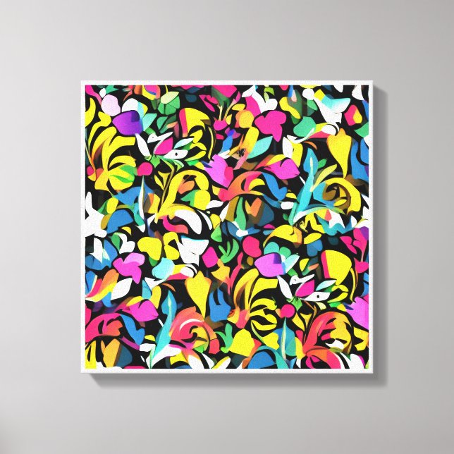 Imagem impressa na canvas para cores bonitas, 31 (Frente)