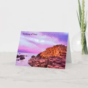 Imagem irlandesa do cartão