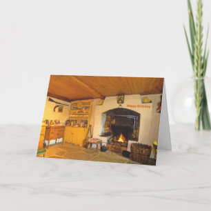 Imagem irlandesa do cartão de saudação de aniversá