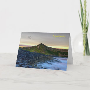 Imagem irlandesa do cartão de saudação de aniversá