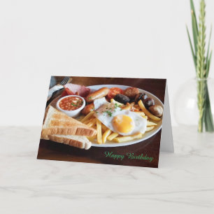 Imagem irlandesa do cartão de saudação de aniversá