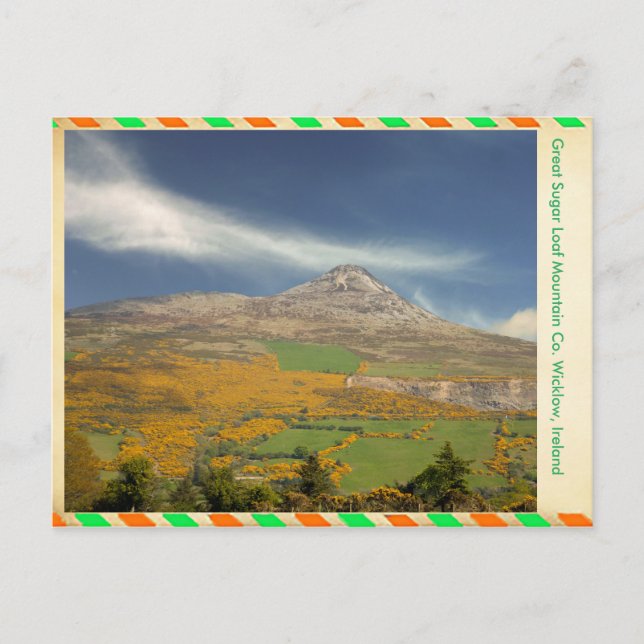 Imagem irlandesa do cartão postal (Frente)