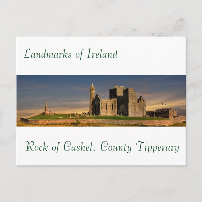 Imagem irlandesa do cartão postal (Frente)