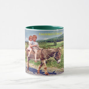 Imagem irlandesa para caneca de dois tons