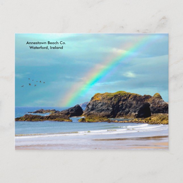 Imagem irlandesa para cartão postal (Frente)