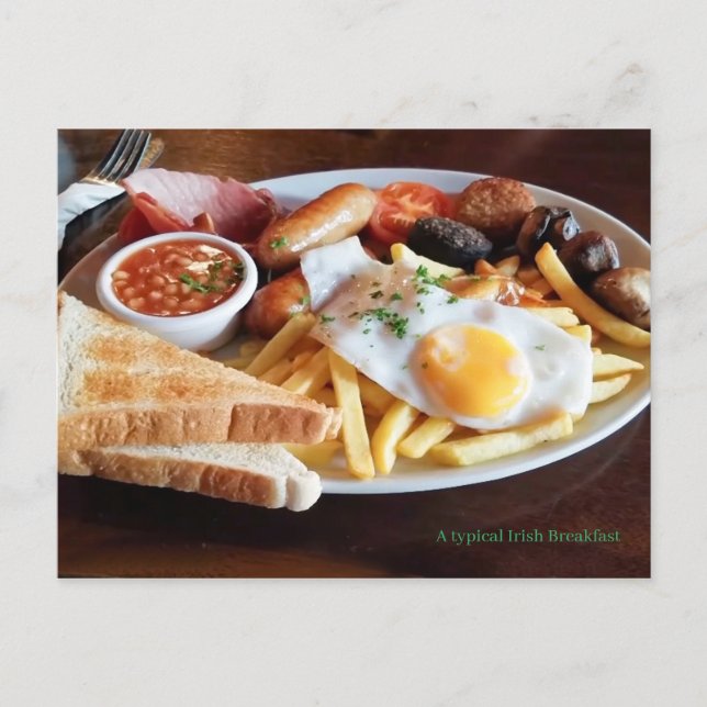 Imagem irlandesa para o cartão (Frente)