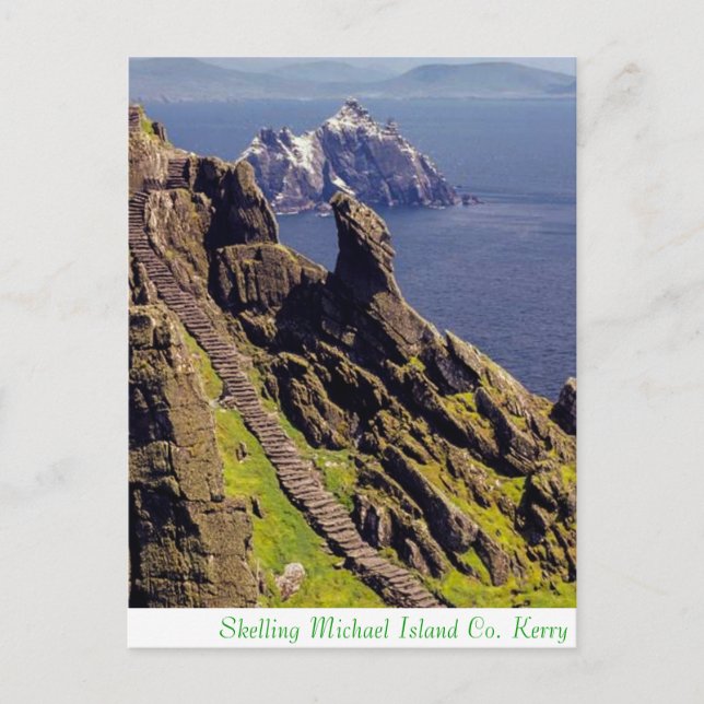 Imagem irlandesa para o cartão postal (Frente)