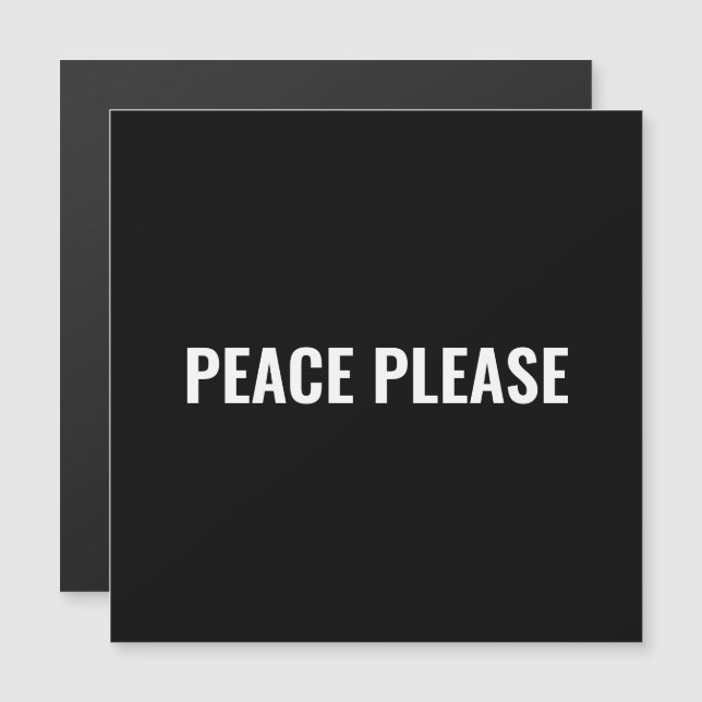 Imagem minimalista de texto branco preto (Frente/Verso)