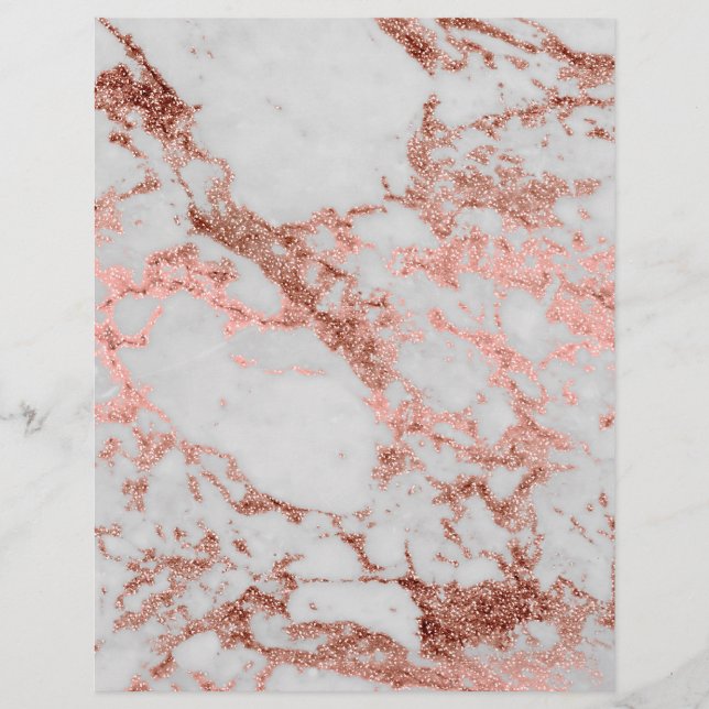 Imagem moderna de textura de mármore rosa dourado  (Frente)