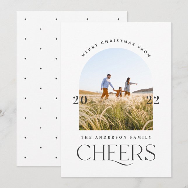 Imagem moderna elegante - preto branco 1 fotografi (Frente/Verso)