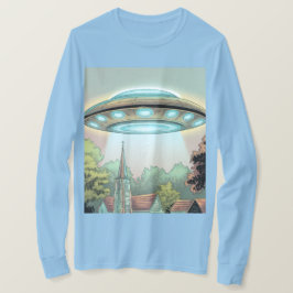 Imagem OVNI do Estilo de Camisa T