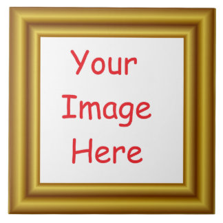 Imagem personalizada e quadro Dourado impresso