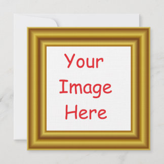 Imagem personalizada e quadro Dourado impresso