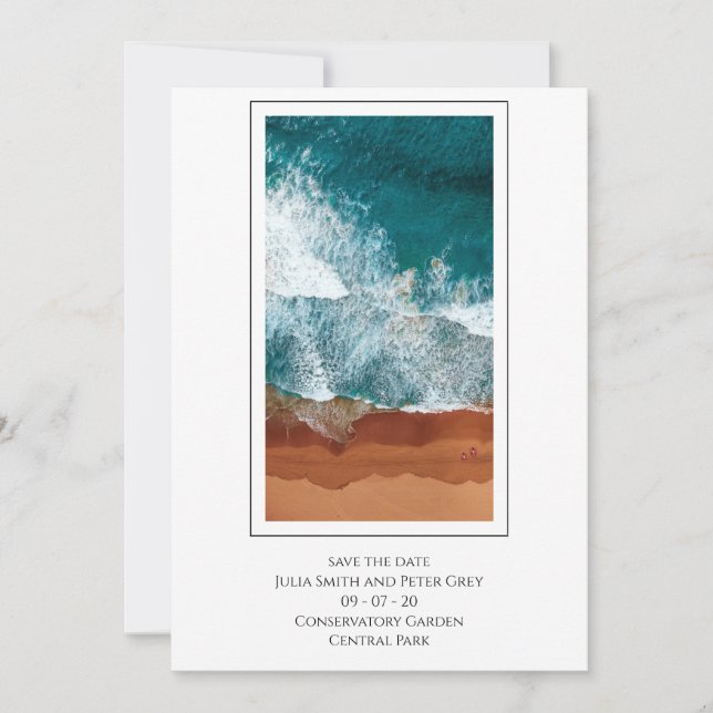 Imagem personalizada salvar o convite de data (Frente)