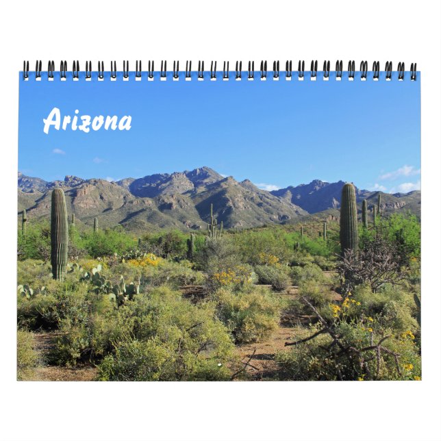 Imagens Cênicas do Calendário de Arizonas (Capa)
