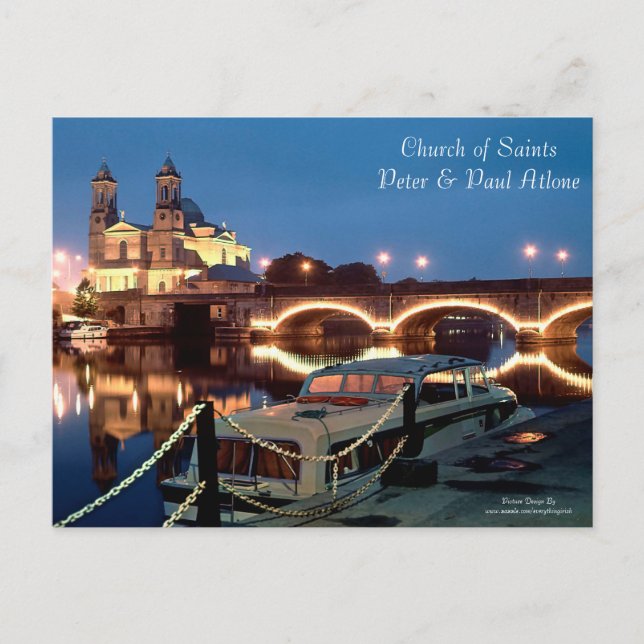 Imagens da Irlanda para cartão postal (Frente)