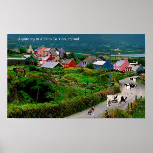 Imagens da Irlanda para o poster