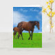 Imagens de Cavalo para cartão de saudação (Yellow Flower)