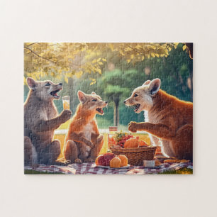 Imagens de Picnic da família Quebra-cabeça de foto