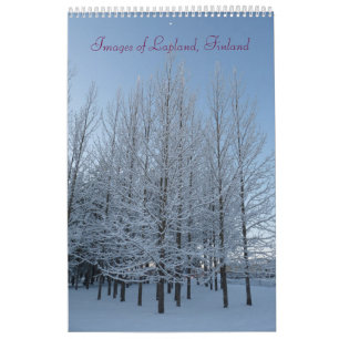 Imagens do calendário 2011 de Lapland