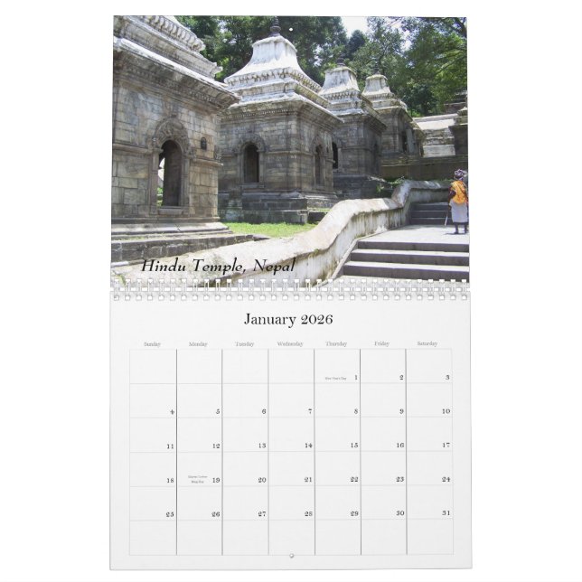 IMAGENS DO CALENDÁRIO DE NEPAL (Jan 2026)