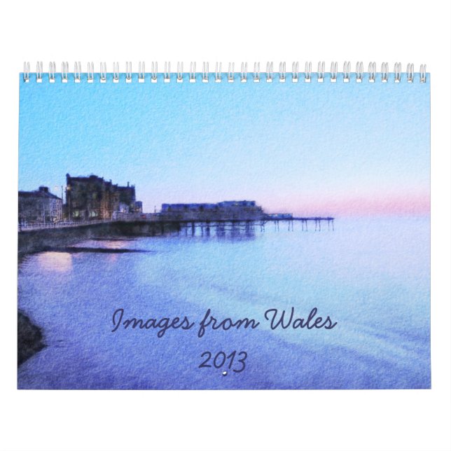 Imagens do calendário de Wales 2013 (Capa)