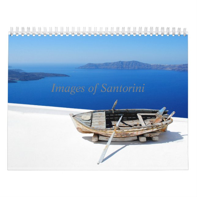 Imagens do Calendário Santorini (Capa)