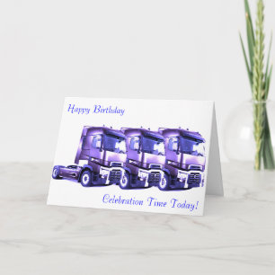 Imagens do caminhão para o cartão